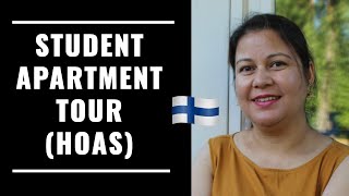 HOAS STUDENT APARTMENT TOUR 2021 HELSINKI  STUDY IN FINLAND [upl. by Etam]