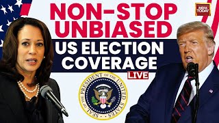 LIVE  US Election 2024 Latest Updates Polling Begins In US  Kamala Harris Vs Donald Trump [upl. by Laroc]