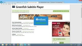 How to add subtitles to online video or movie streaming  using Greenfish subtitle player [upl. by Nirac]