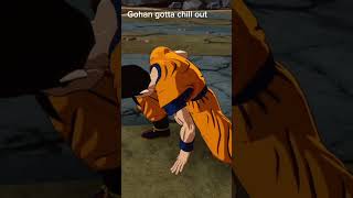 Who wrote these voice lines sparkingzero gaming gohan dragonball [upl. by Nnylyrehc346]