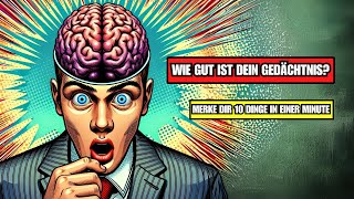 Kannst DU dich an ALLES erinnern😱 Teste dein GEDÄCHTNIS🔥🧠 [upl. by Balliol]