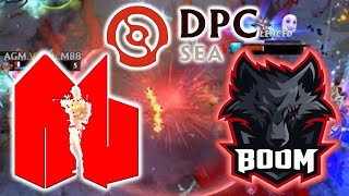 BOOM ESPORTS vs ARMY GENIUSES  YOPAJ INVOKER vs YOWE STORM SPIRIT  DPC SEA TOUR 3 DIV 1 DOTA 2 [upl. by Natsyrk]