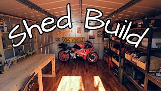 workshop shed build [upl. by Fermin]