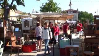 LIsle sur la Sorgue Famous Market France [upl. by Jago]