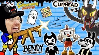 BENDY amp THE INK MACHINE  SCRIBBLENAUTS UNLIMITED  CUPHEAD FGTEEV Cheats amp Beat Entire Game FAST [upl. by Drarig]