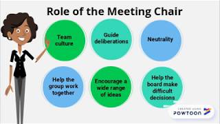 7 Tips for Chairing a Meeting [upl. by Pussej]