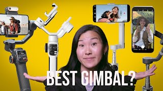 Best Smartphone Gimbal 2024 Insta360 Flow vs DJI OM 6 vs Zhiyun Smooth 5S vs Hohem iSteady M6 [upl. by Eelarak484]