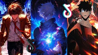 Badass Anime Edits Anime TikTok Compilation174K [upl. by Adnohrahs]