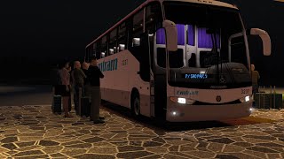 simulador de onibus g6 1200 emtram irece para São Paulo eaa 151 [upl. by Izzy]