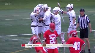 BU vs Lehigh Lacrosse Highlights  2022 College Lacrosse [upl. by Hirsh]