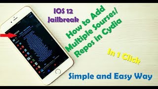 How to Add Multiple SourcesRepos in Cydia [upl. by Bullen976]