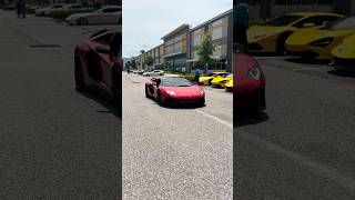 Aventador SV Roadster revving lamborghiniaventadorsv aventadorsv lamborghini svj cars [upl. by Scot]