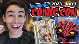 I Went Funko Pop Hunting At NYCC [upl. by Wein]