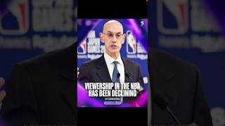 Some reasons why viewership is declining nba nbabasketball hoops uncircumcisedopinion [upl. by Rafaela]