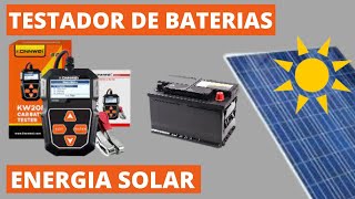 Testador de Bateria KW208 konnwei  Ferramentas para Energia Solar Off grid  CCA  Tarcisio Simone [upl. by Reahard25]