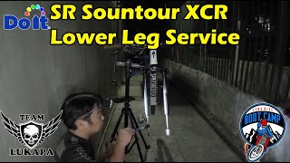 SR Suntour XCR Lower Leg Service  Cebu Bike Boot Camp [upl. by Oicaroh399]