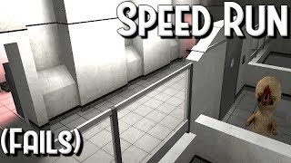 SCP Containment Breach v138  Speed Run Fails 001 [upl. by Desdamonna]