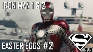 Iron Man 1 amp 2 Hidden Easter Eggs And Secrets Part 2 [upl. by Alinna608]