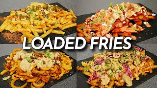 5 Seriously Good Loaded Fries  Loaded Fries Recipe [upl. by Eido]