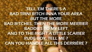 Nicki Minaj  Woman Like Me Verse  Lyrics [upl. by Doner]