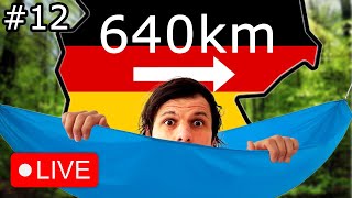 Walking Across Germany with Only a Hammock DAY 12 pt 1 live [upl. by Llecram]