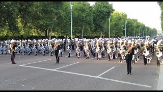 Massed Bands of Her Majestys Royal Marines140722 [upl. by Ijies]