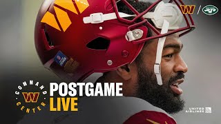 Hear from Coach Rivera Players amp More on Postgame LIVE  Commanders vs Jets [upl. by Enyawad804]