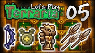 Early Terraria Ranger Setup  Let’s Play Terraria 143 Ep5 [upl. by Ddart]