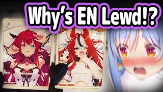 Pekora Sees Lewd IRyS and Bae Art and Has Question For Management【Hololive】 [upl. by Cathie]