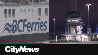 BC Ferries resumes service after bomb cyclone winds caused mass cancellations [upl. by Spalla]