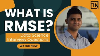 What is RMSE  Data Science Interview Questions and Answers  Thinking Neuron [upl. by Oijile]