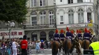 Grand cortège  fêtes de Gayant 2012  partie 3 [upl. by Kcirdez306]