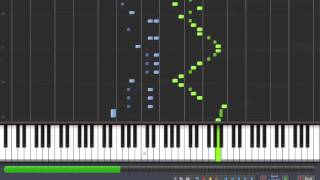 How to Play Mozart  Turkish March Synthesia Piano Tutorial [upl. by Eirameinna122]