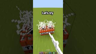 Rainbow TNT idea ¿it works minecraft [upl. by Dnomso]