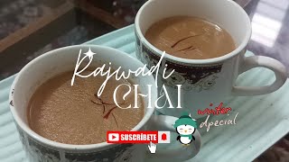 Rajwadi Chai Recipe  Traditional Indian Tea  Homemade Masala Chai indianchai [upl. by Ixela]