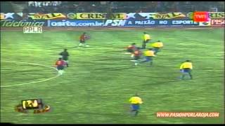 Chile 3  0 Brasil  Clasificatorias Korea Japon 2002 [upl. by Adeirf]