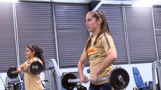 Deneva Cagigas cómo es la vida de la Capitana de Pumas Femenil [upl. by Ehrsam753]