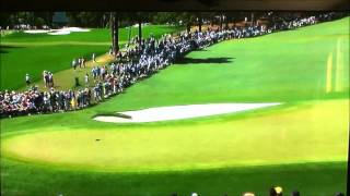 Louis Oosthuizen Double Eagle Hole 2 Masters 2012 [upl. by Talley]