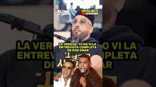 Nicky Jam habla del conflicto de Daddy Yankee y Don Omar [upl. by Seabrooke]