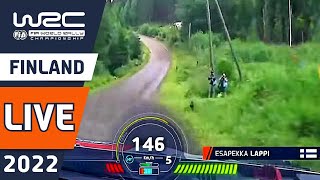 Shakedown LIVE WRC Secto Rally Finland 2022 [upl. by Eillac489]