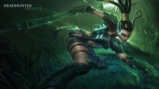 Headhunter Nidalee Skin Spotlight [upl. by Hinze542]