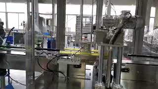 Automatic vaccum nitrogen flushing can sealing machine [upl. by Shinberg]