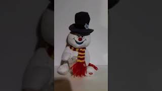 RARE 2010 Gemmy Animated Frosty The Snowman wLight up Snowflake Dancing Singing [upl. by Jet]