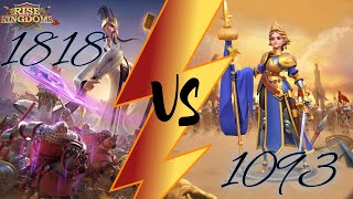 RoK Rise of Kingdoms 1818 POV amp 1365 vs 1093  Zone 6 32 riseofkingdoms kvk C11956 [upl. by Seditsira]