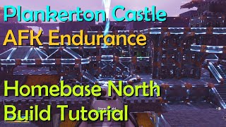 Plankerton Castle AFK Endurance 1  Homebase North Build Tutorial  Fortnite StW [upl. by Gurl]