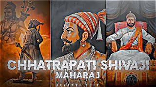 Chhatrapati Shivaji Maharaj Jayanti Edit 🙏🚩 [upl. by Georgetta]