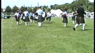 Warrington Juveniles Pipe Band Cleckheaton 1989 [upl. by Branch417]