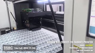 Atexco EcoPrint DTF printer Latest Digital Textile Pigment Printing [upl. by Keele]