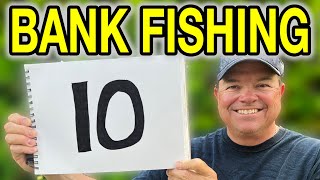 10 Things YOU NEED for Bank Fishing [upl. by Gurl305]