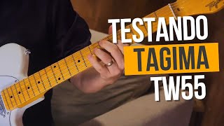 GUITARRA BOA E BARATO  Telecaster Tagima Tw55 [upl. by Inatsed]